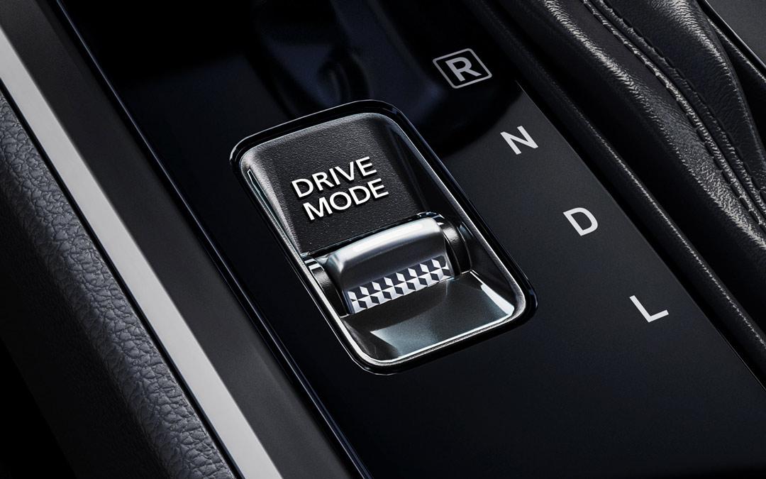 Nút chọn chế độ lái Drive Mode trên Mitsubishi Destinator