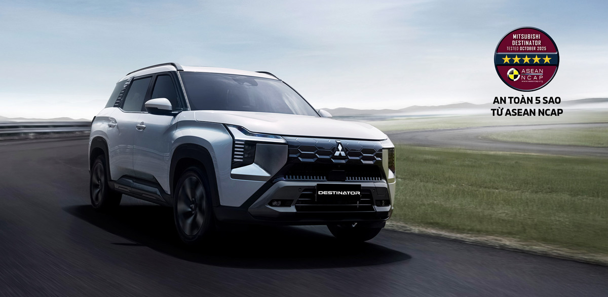 Mitsubishi Destinator đạt chứng nhận an toàn 5 sao ASEAN NCAP
