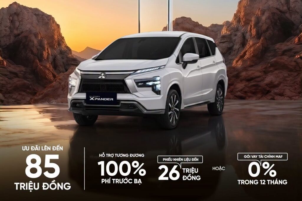 Mitsubishi Xpander - MPV 7 chỗ dẫn đầu doanh số tại An Giang